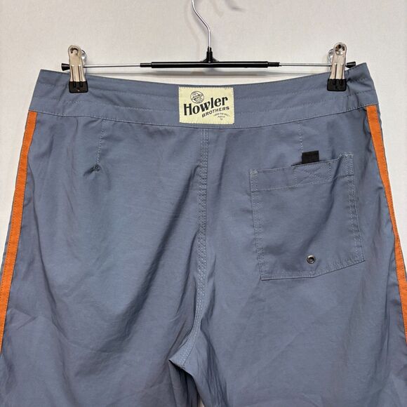 Howler Brothers Men Swimwear Swim Trunks Board Shorts Size 32 Gray D004 -9 - Picture 16 of 16